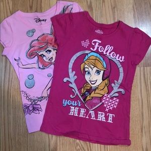 Disney girls tshirts